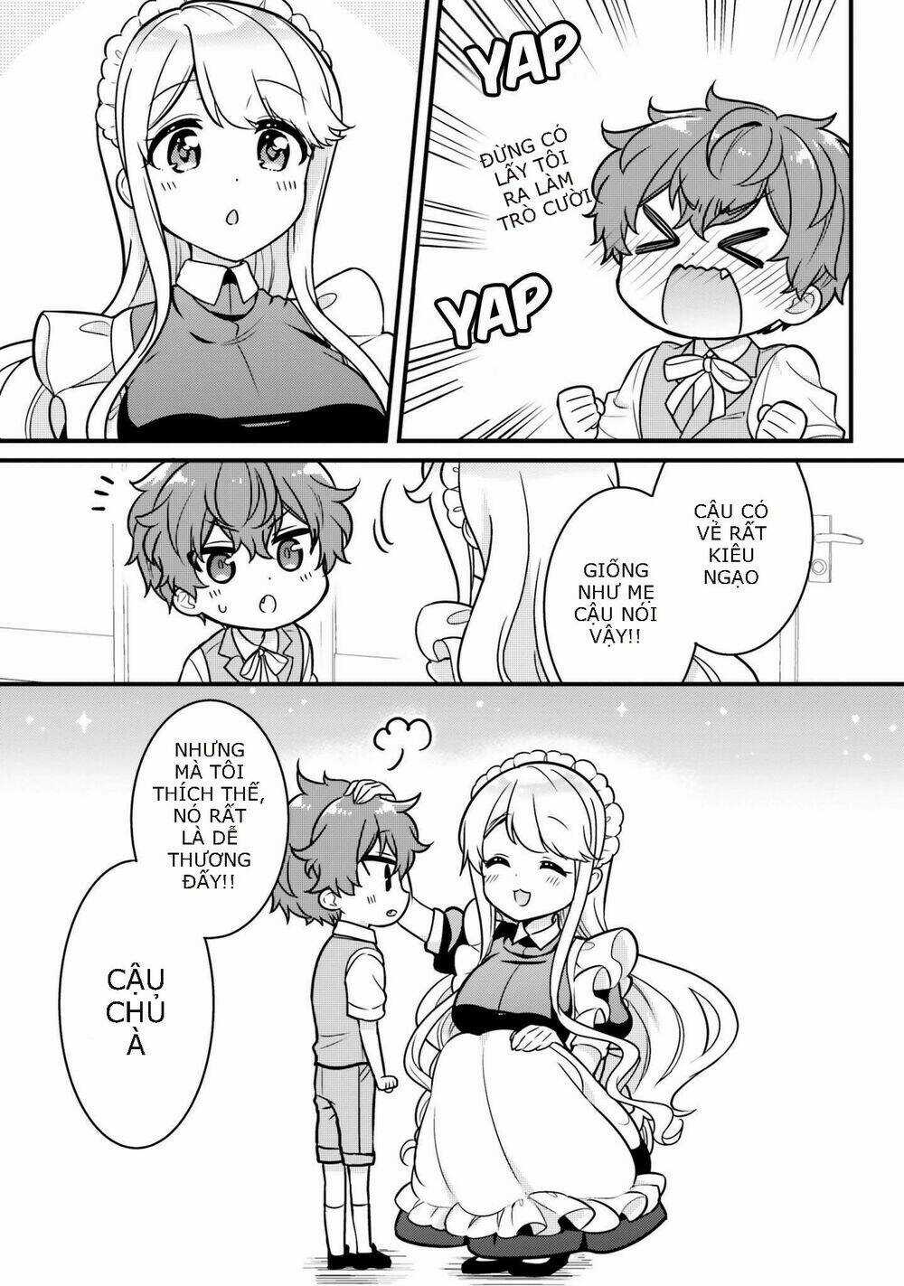 Tekito Na Maid No Oneesan & Erasou De Ichizu Na Botchan Chapter 8 trang 11