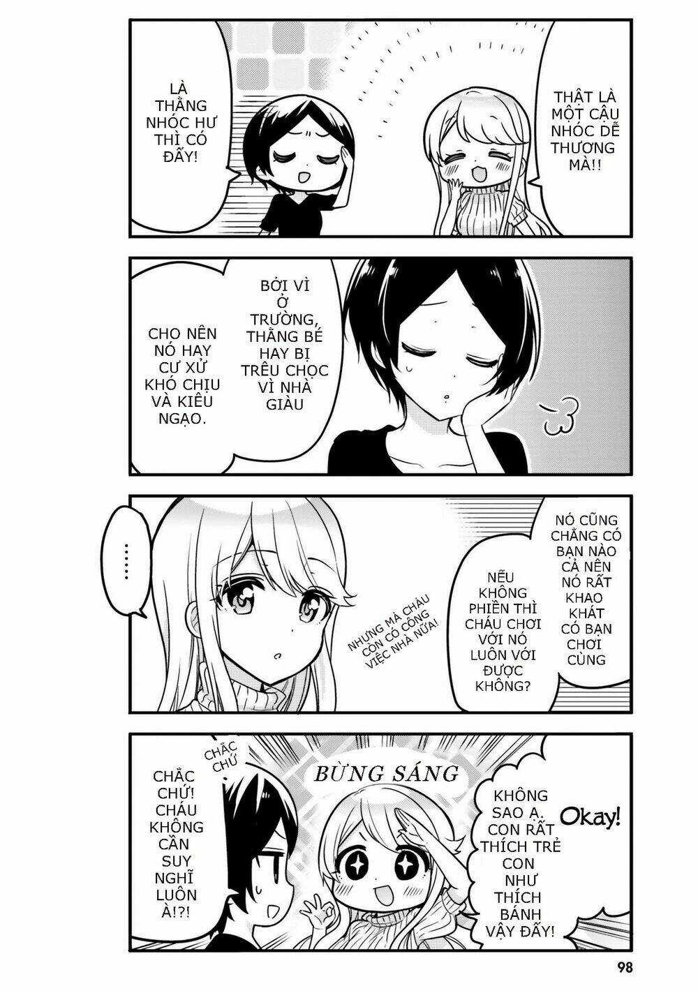 Tekito Na Maid No Oneesan & Erasou De Ichizu Na Botchan Chapter 8 trang 8