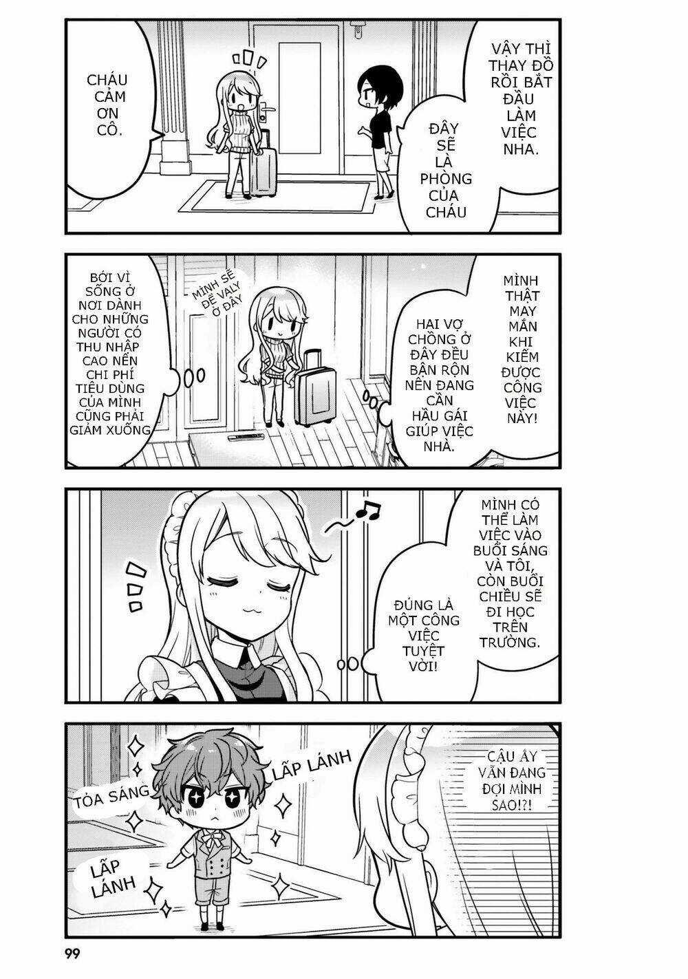 Tekito Na Maid No Oneesan & Erasou De Ichizu Na Botchan Chapter 8 trang 9