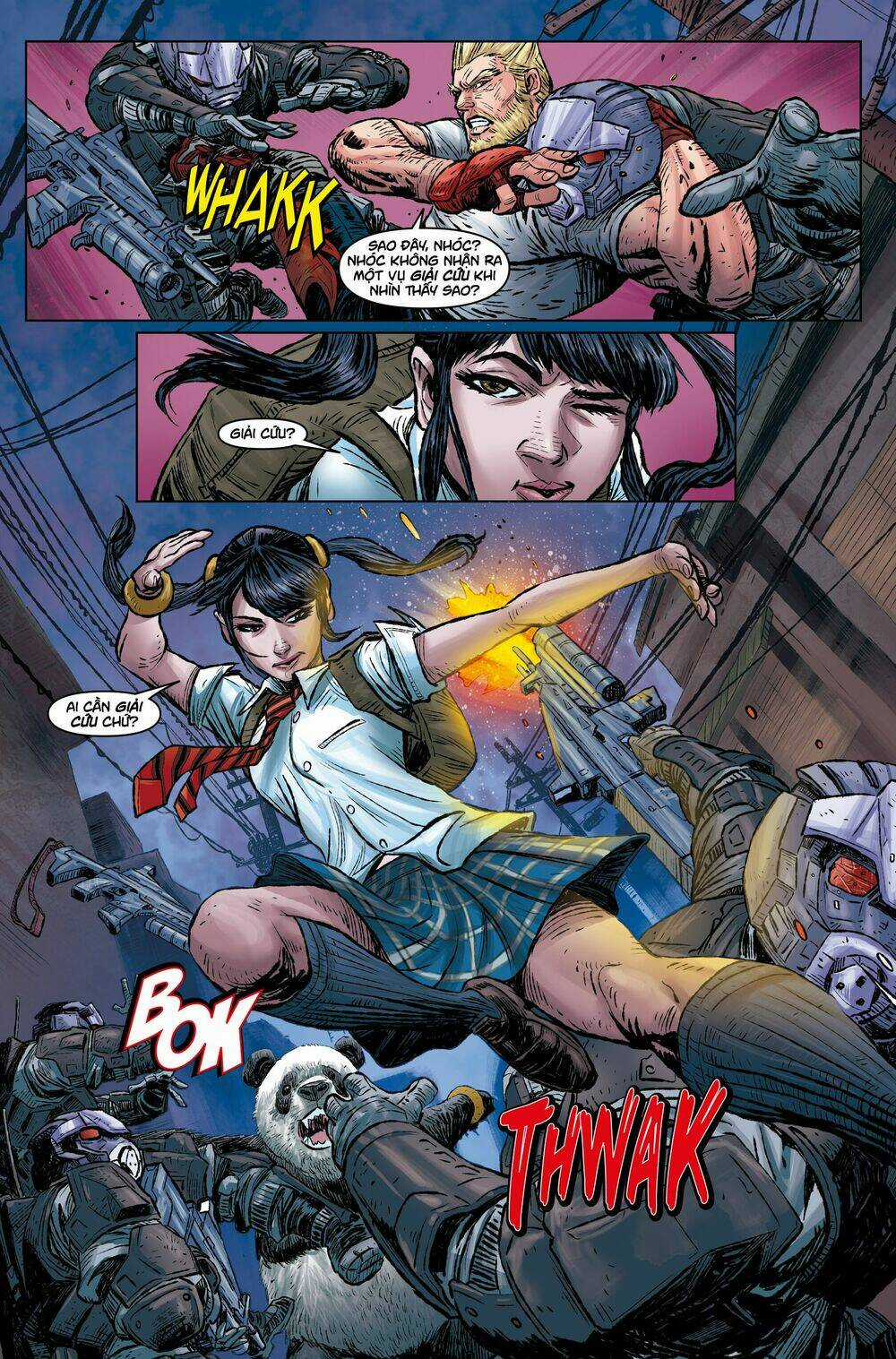 Tekken - Thiết Quyền Chapter 1.1 trang 7