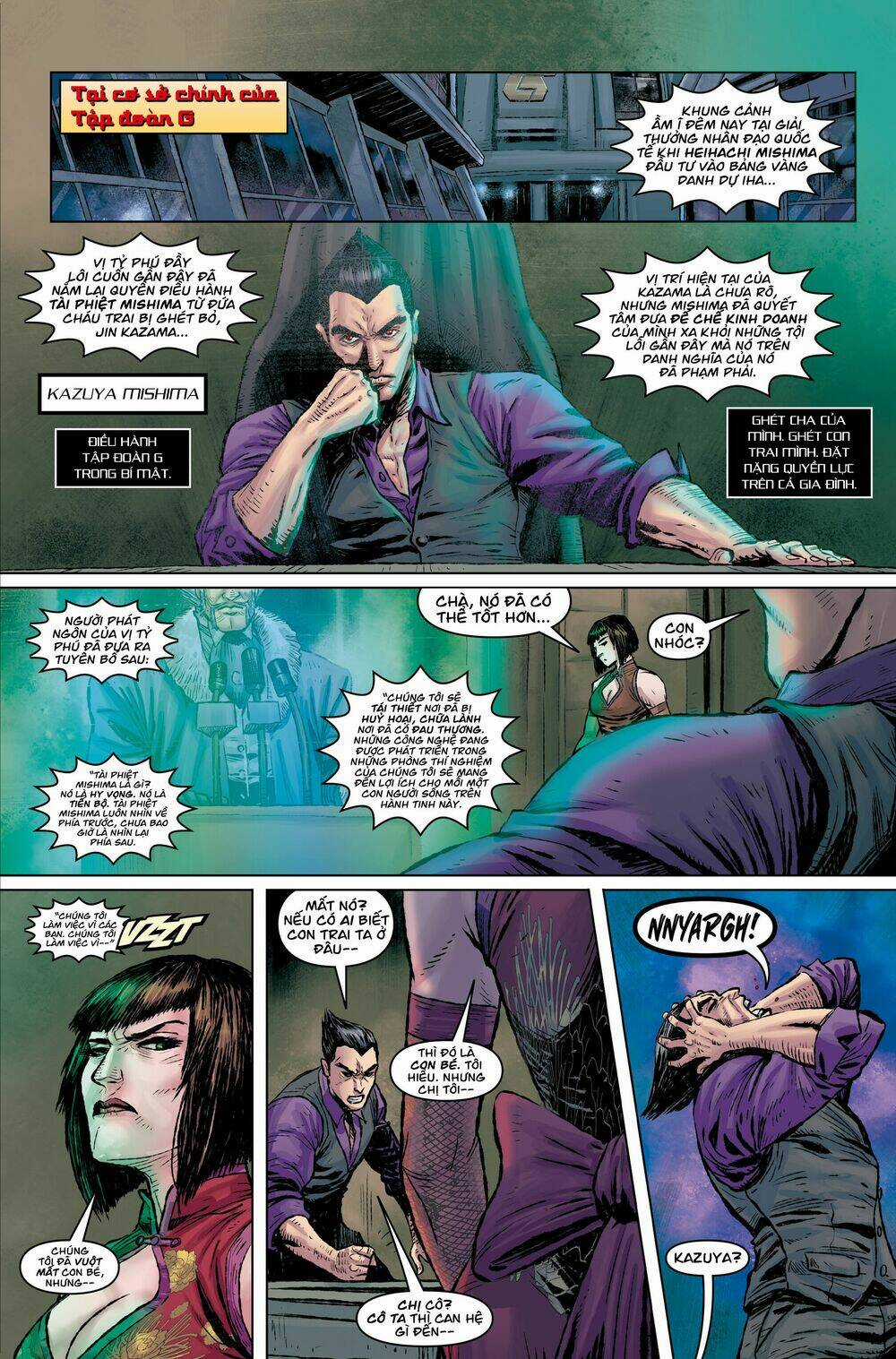 Tekken - Thiết Quyền Chapter 1.2 trang 4