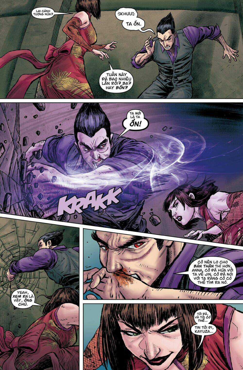 Tekken - Thiết Quyền Chapter 1.2 trang 6