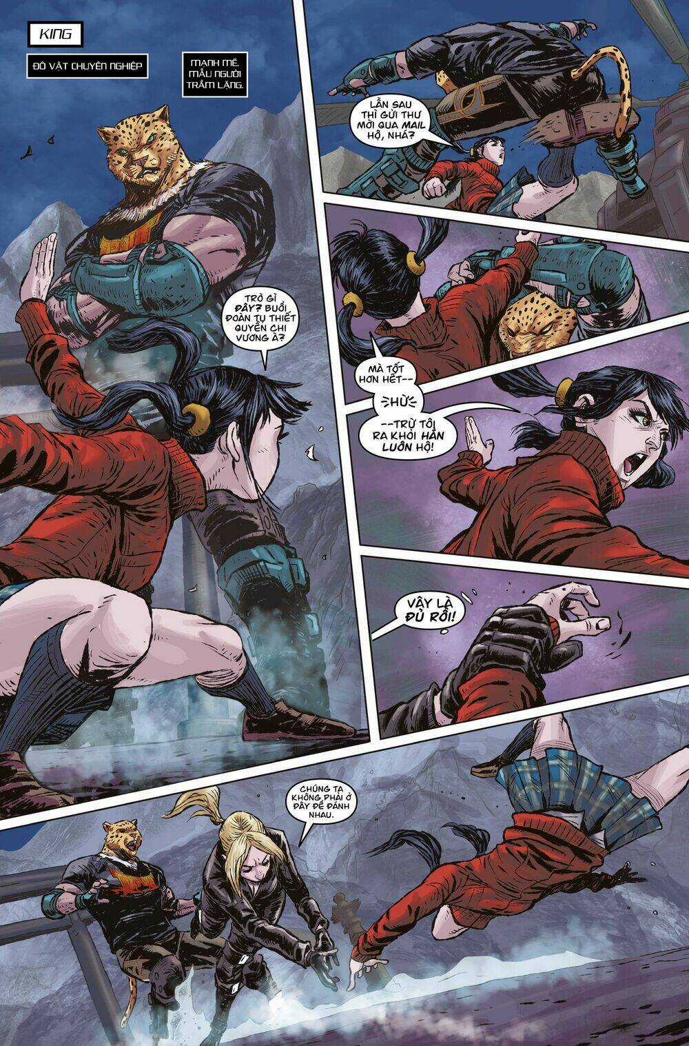 Tekken - Thiết Quyền Chapter 1.2 trang 8