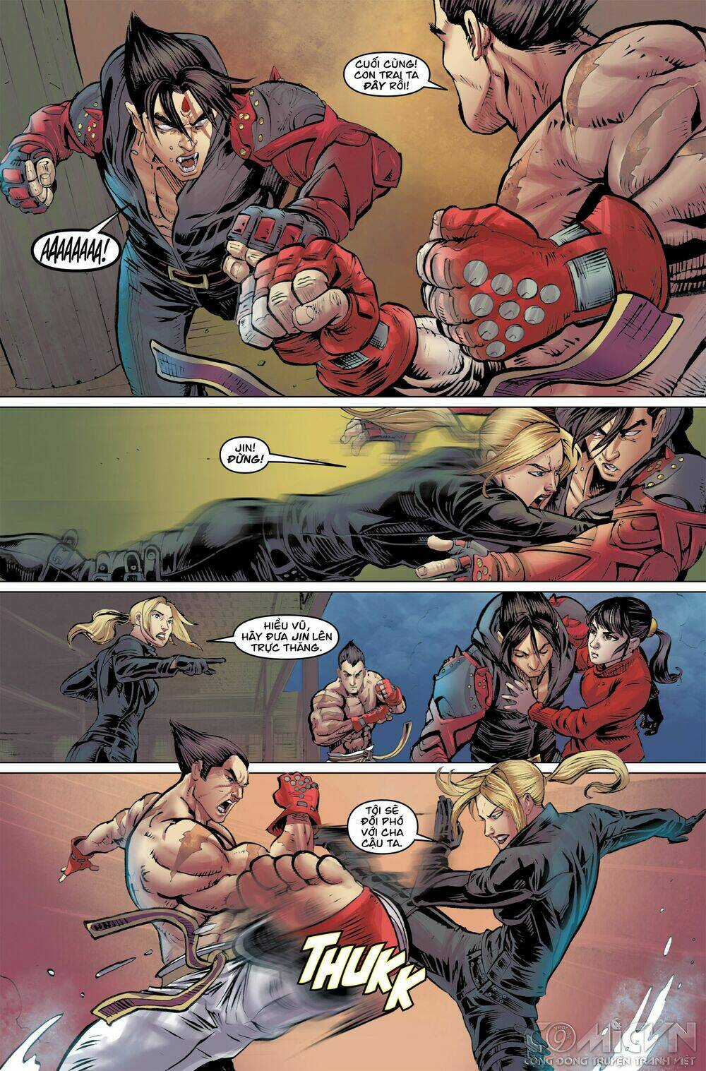Tekken - Thiết Quyền Chapter 2.1 trang 10