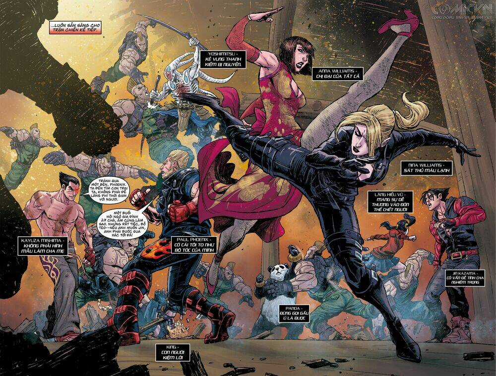 Tekken - Thiết Quyền Chapter 2.1 trang 3