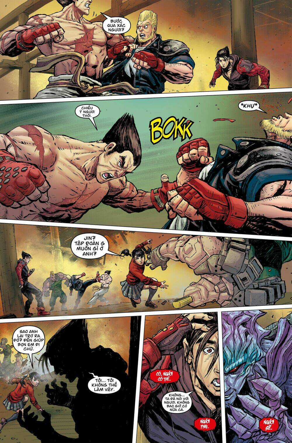 Tekken - Thiết Quyền Chapter 2.1 trang 4