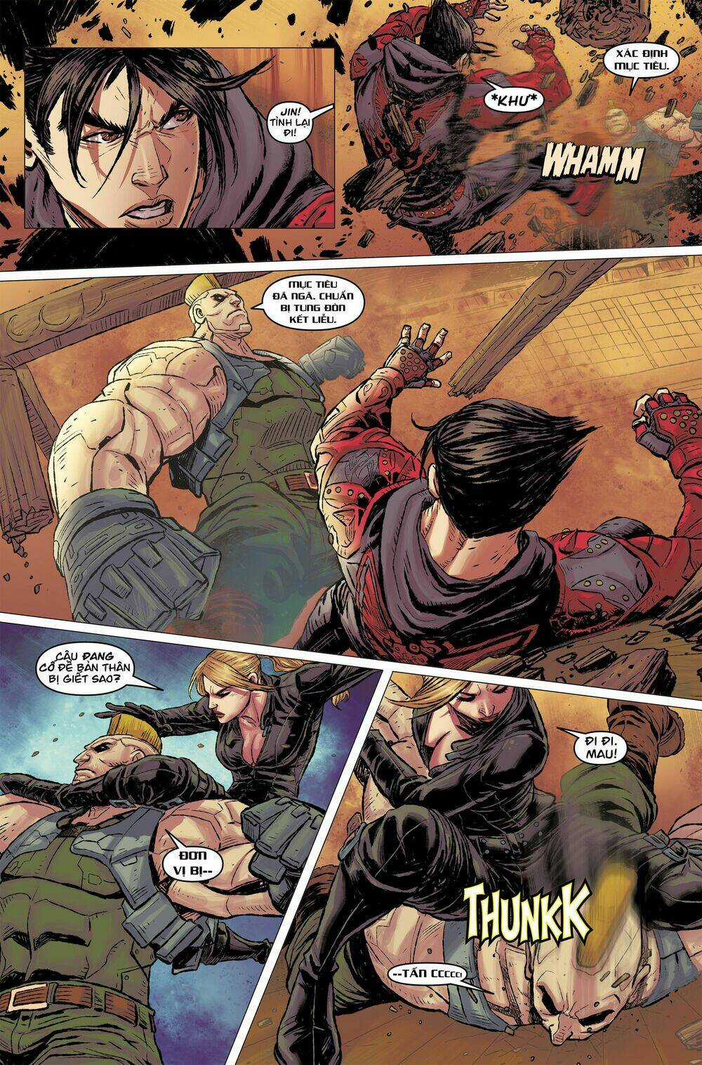 Tekken - Thiết Quyền Chapter 2.1 trang 5