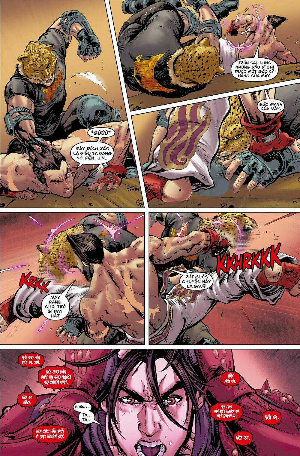Tekken - Thiết Quyền Chapter 2.1 trang 9