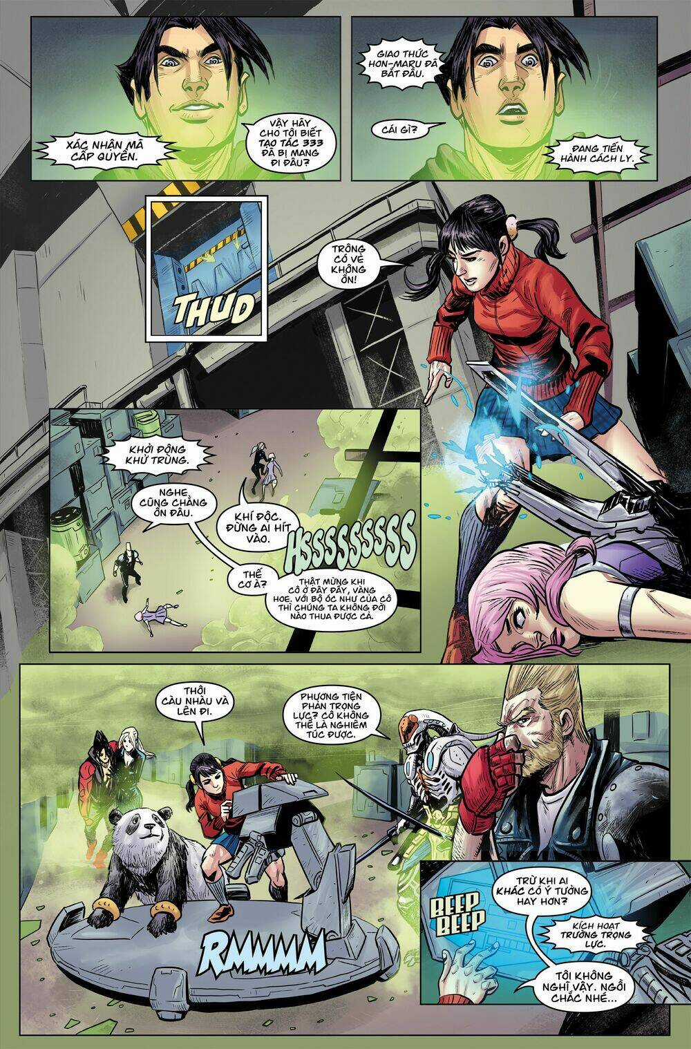 Tekken - Thiết Quyền Chapter 3.1 trang 10