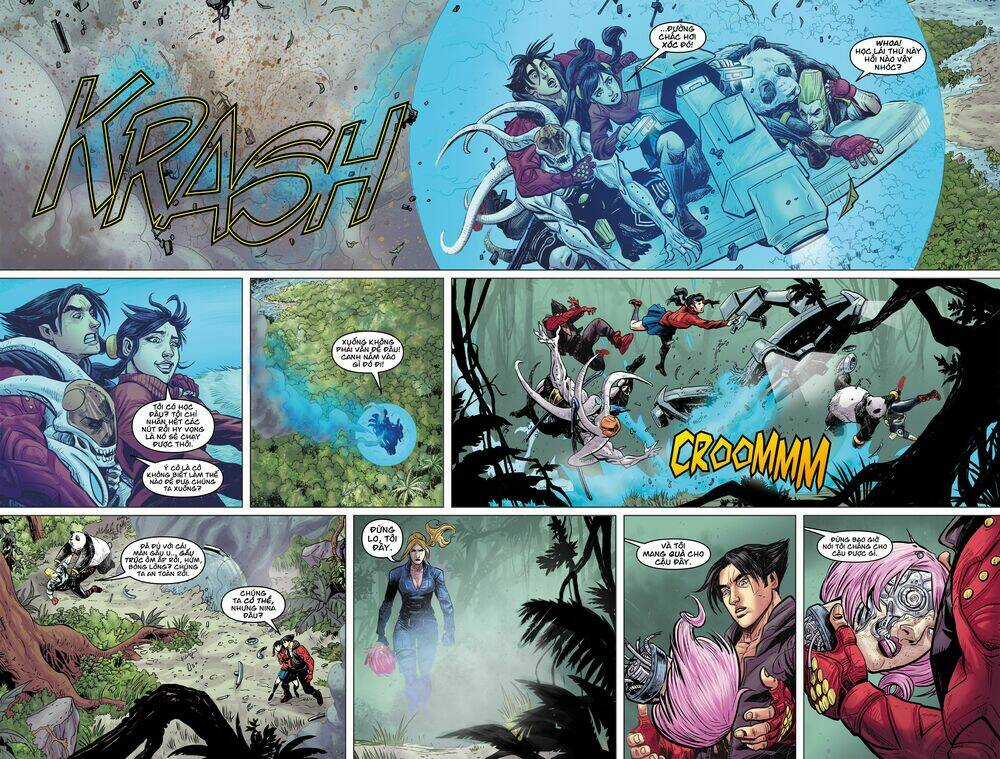 Tekken - Thiết Quyền Chapter 3.1 trang 11