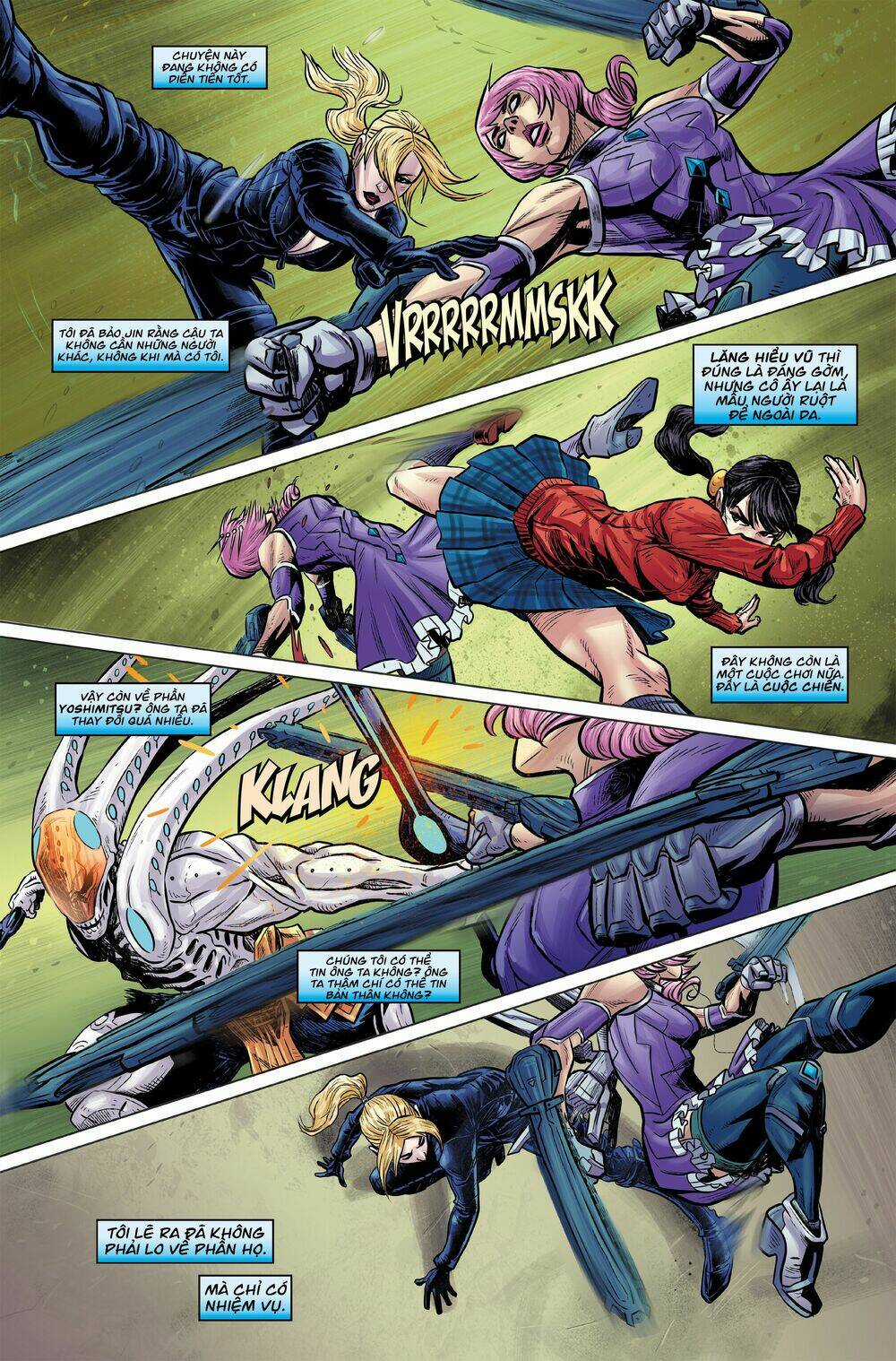 Tekken - Thiết Quyền Chapter 3.1 trang 3