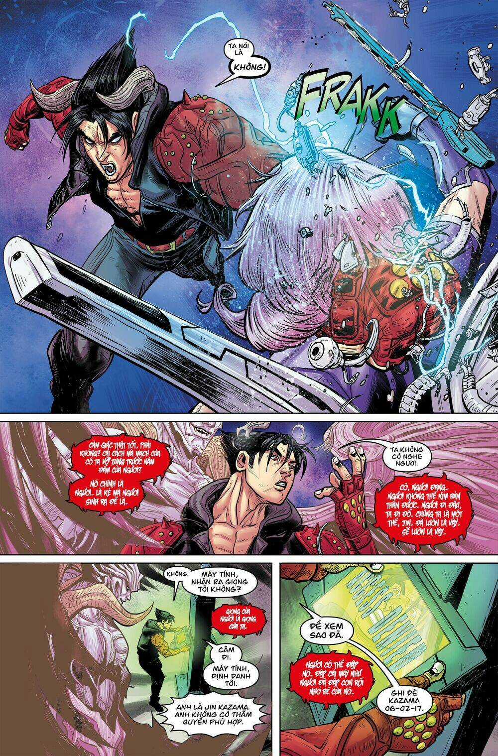 Tekken - Thiết Quyền Chapter 3.1 trang 9