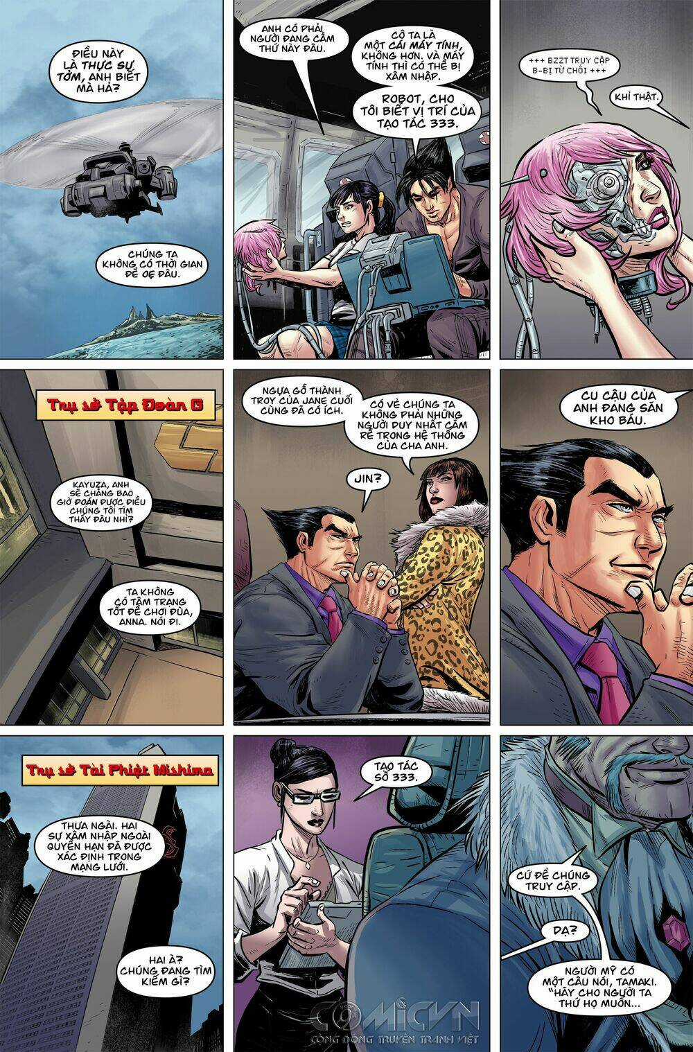 Tekken - Thiết Quyền Chapter 3.2 trang 2