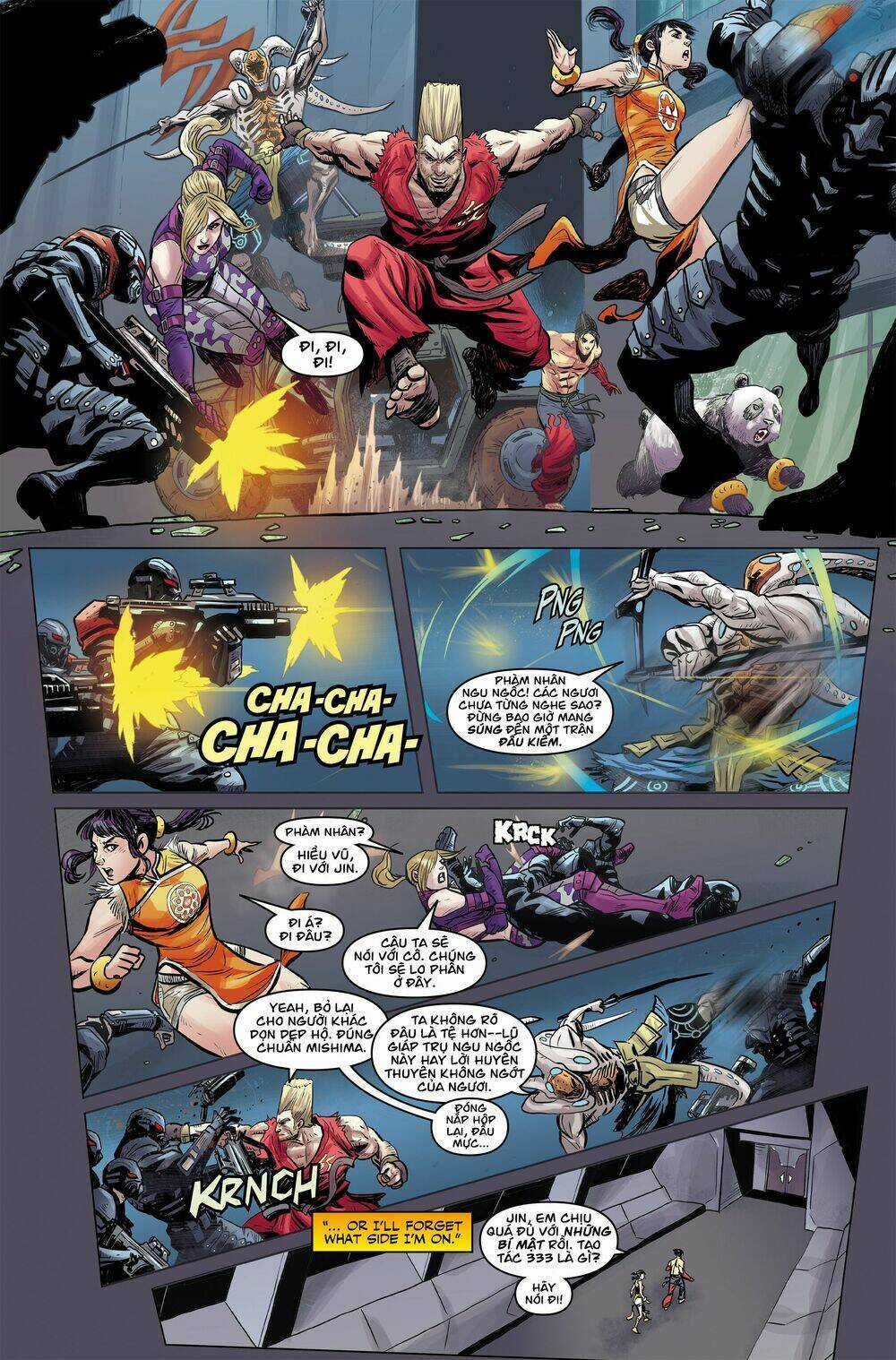 Tekken - Thiết Quyền Chapter 3.2 trang 5