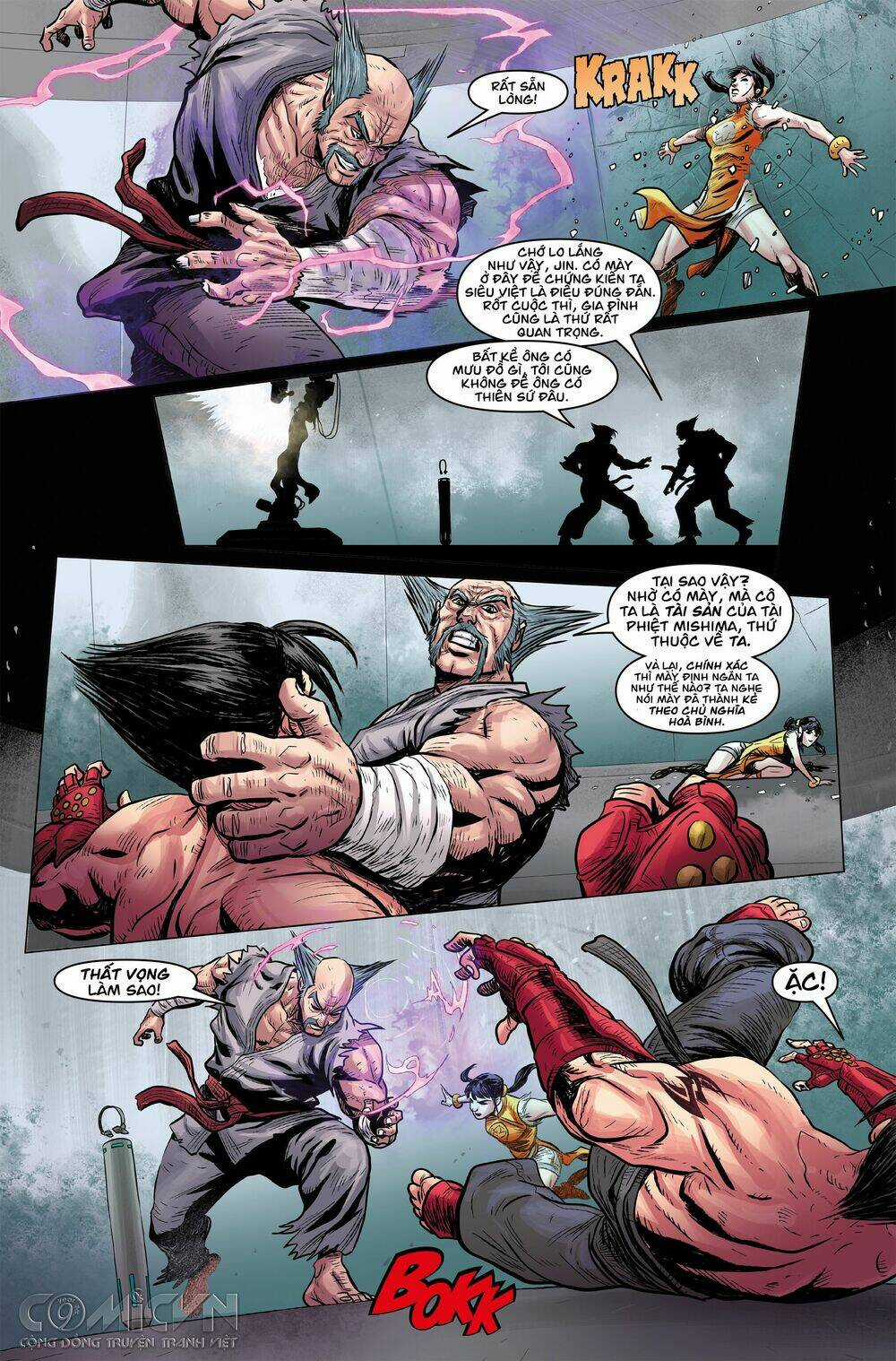 Tekken - Thiết Quyền Chapter 3.2 trang 8