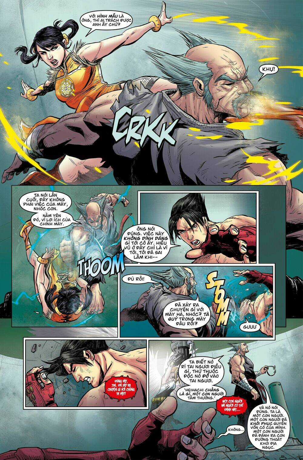 Tekken - Thiết Quyền Chapter 3.2 trang 9