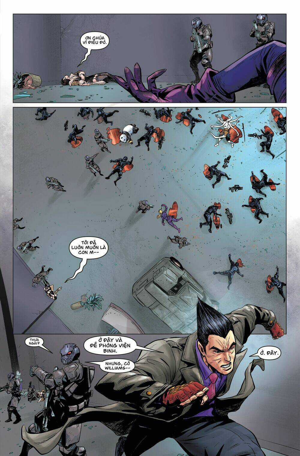 Tekken - Thiết Quyền Chapter 4.1 trang 11