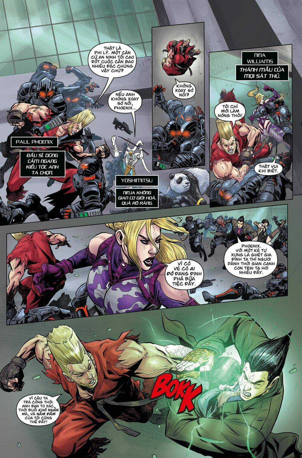 Tekken - Thiết Quyền Chapter 4.1 trang 7