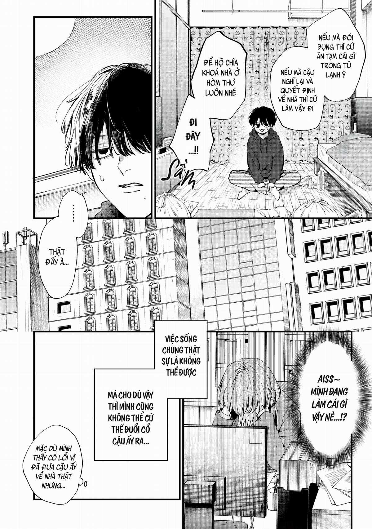 Tên ăn bám Hana-kun luôn muốn chết Chapter 1 trang 15