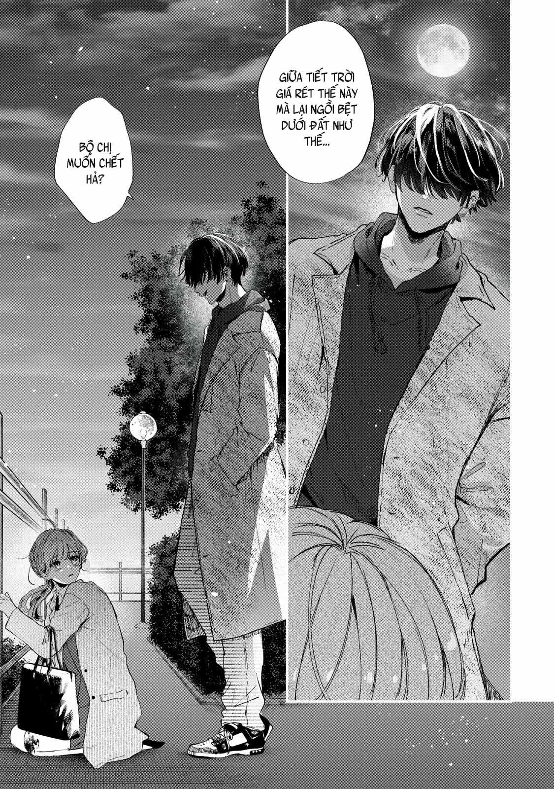 Tên ăn bám Hana-kun luôn muốn chết Chapter 1 trang 3