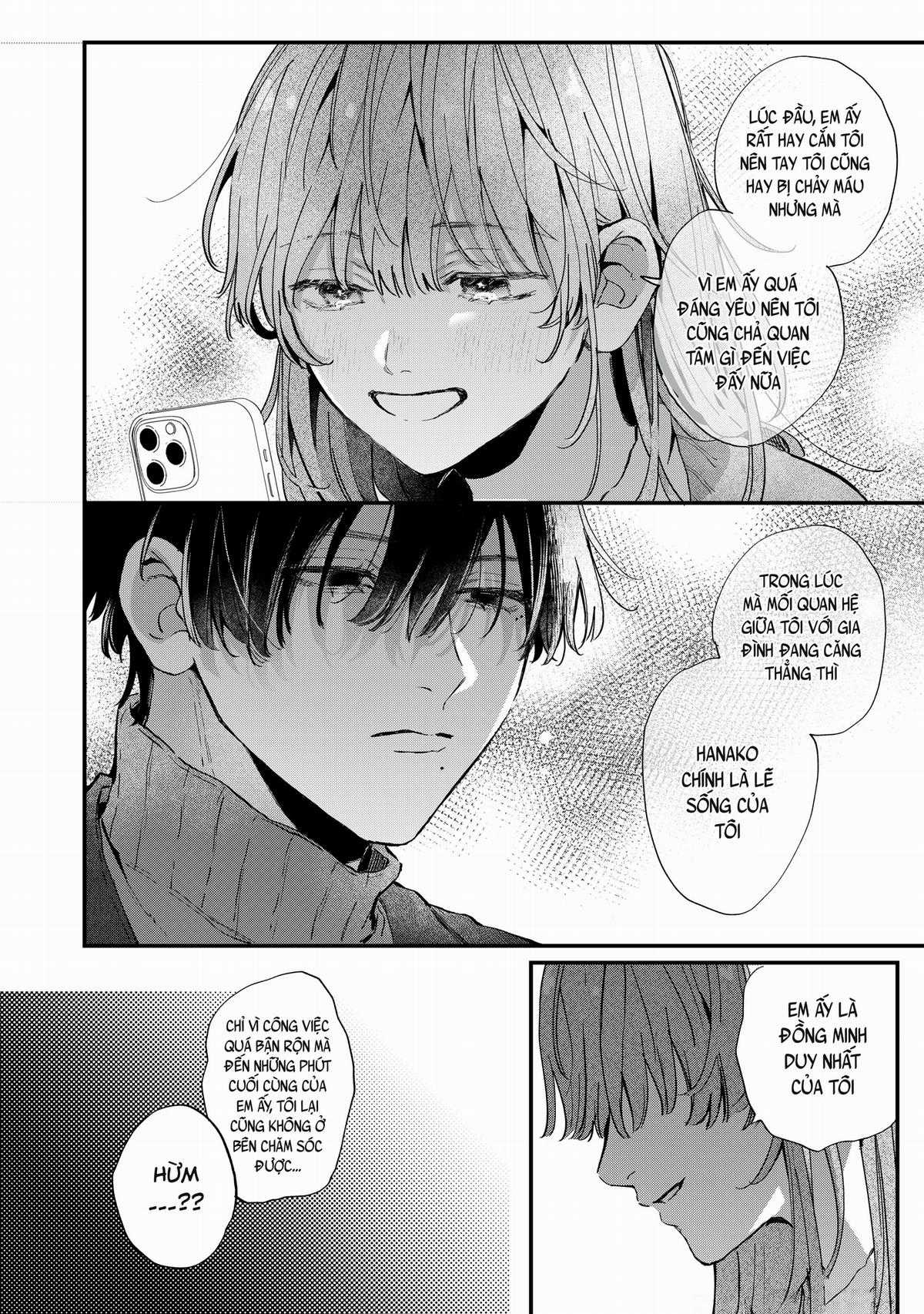 Tên ăn bám Hana-kun luôn muốn chết Chapter 1 trang 35