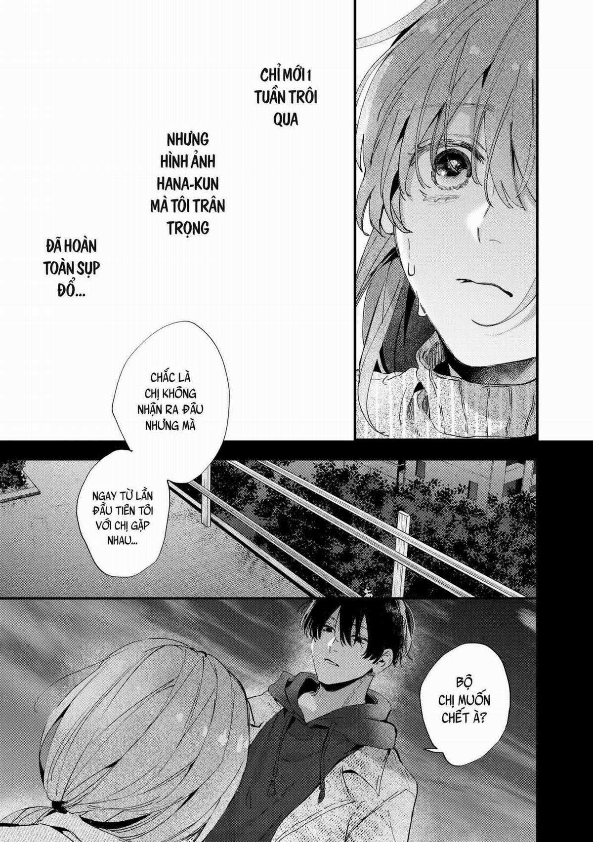 Tên ăn bám Hana-kun luôn muốn chết Chapter 1 trang 52