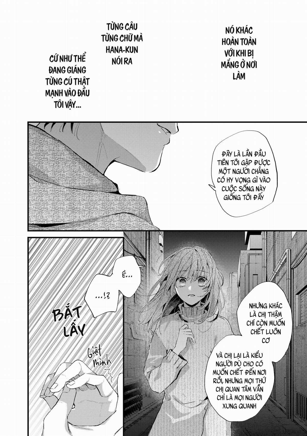 Tên ăn bám Hana-kun luôn muốn chết Chapter 1 trang 57