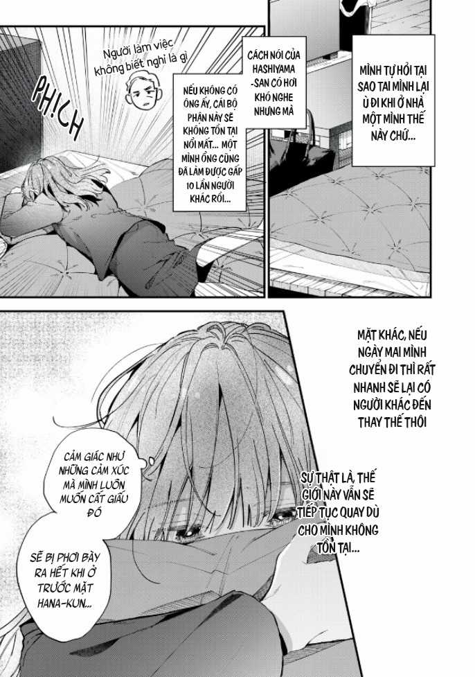 Tên ăn bám Hana-kun luôn muốn chết Chapter 2 trang 15