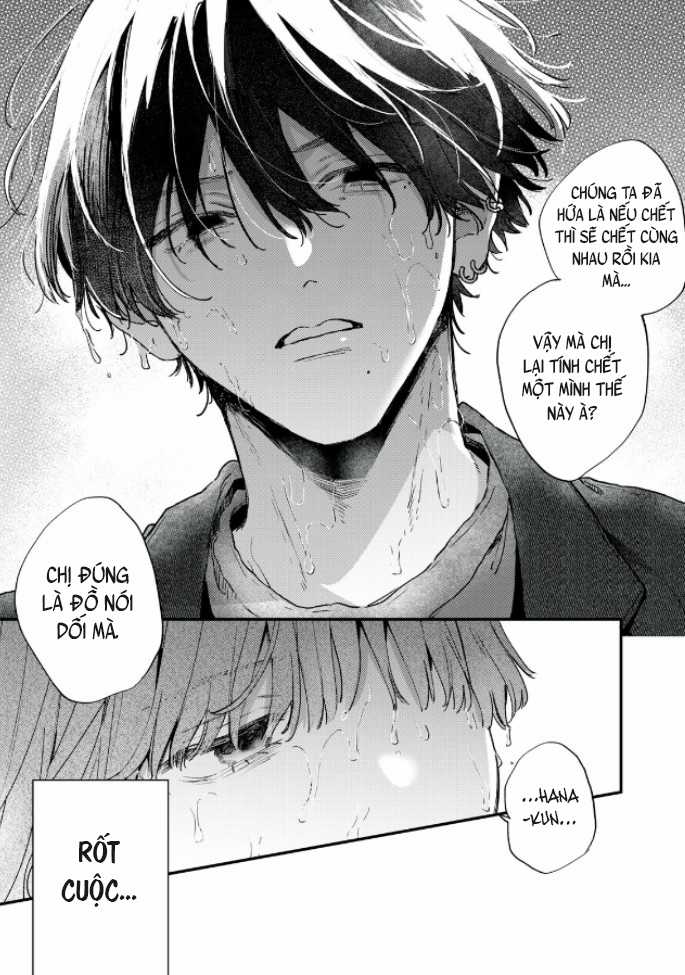 Tên ăn bám Hana-kun luôn muốn chết Chapter 2 trang 33