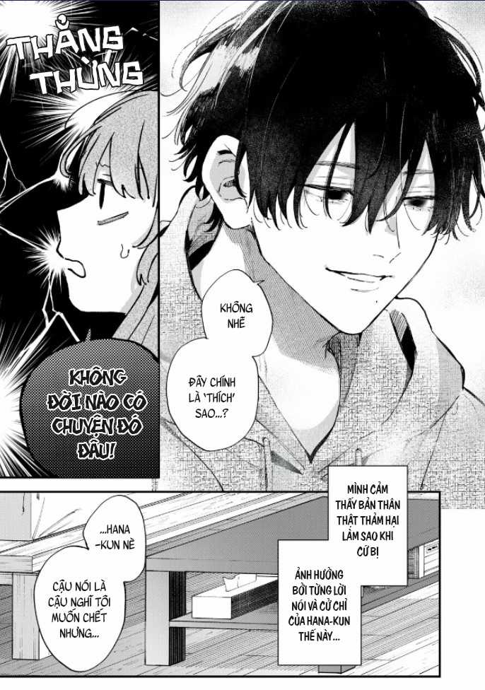 Tên ăn bám Hana-kun luôn muốn chết Chapter 2 trang 5