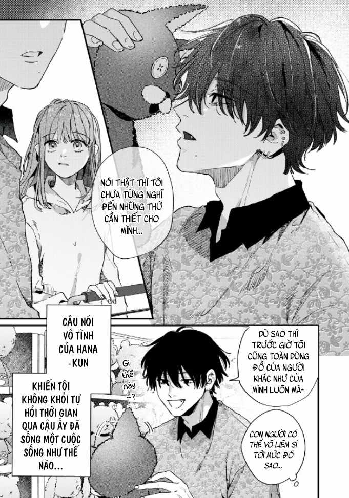 Tên ăn bám Hana-kun luôn muốn chết Chapter 3 trang 17