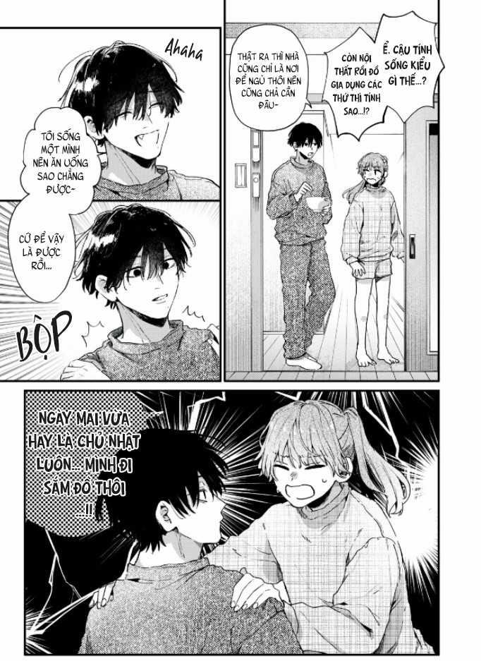 Tên ăn bám Hana-kun luôn muốn chết Chapter 3 trang 9