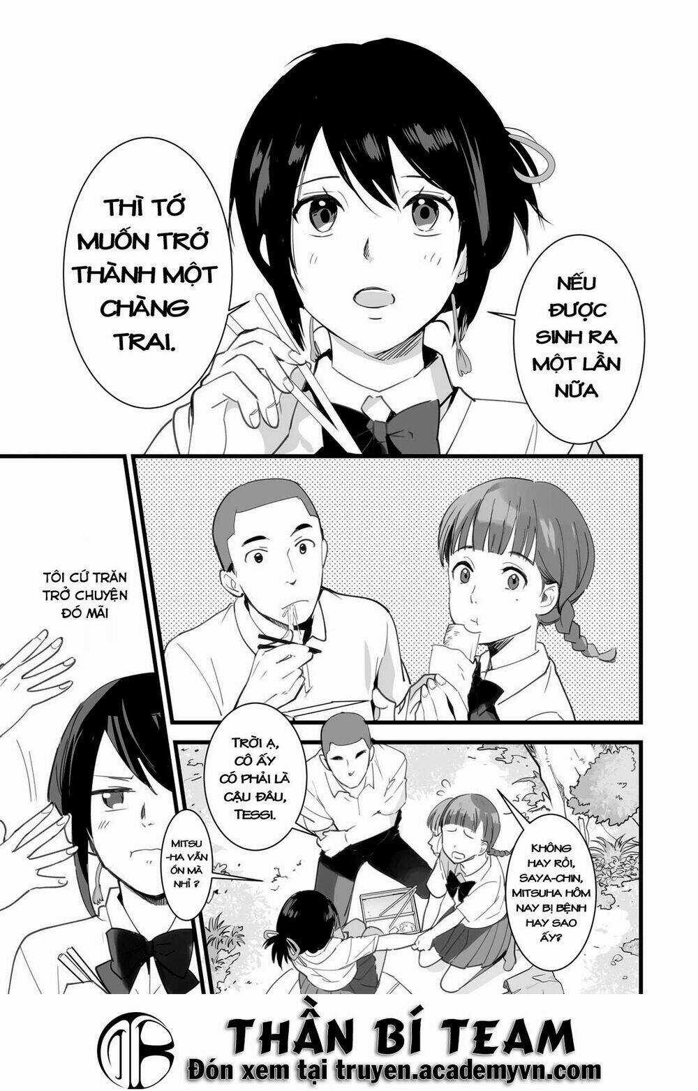 Tên Cậu Là Gì? Chapter 1 trang 8