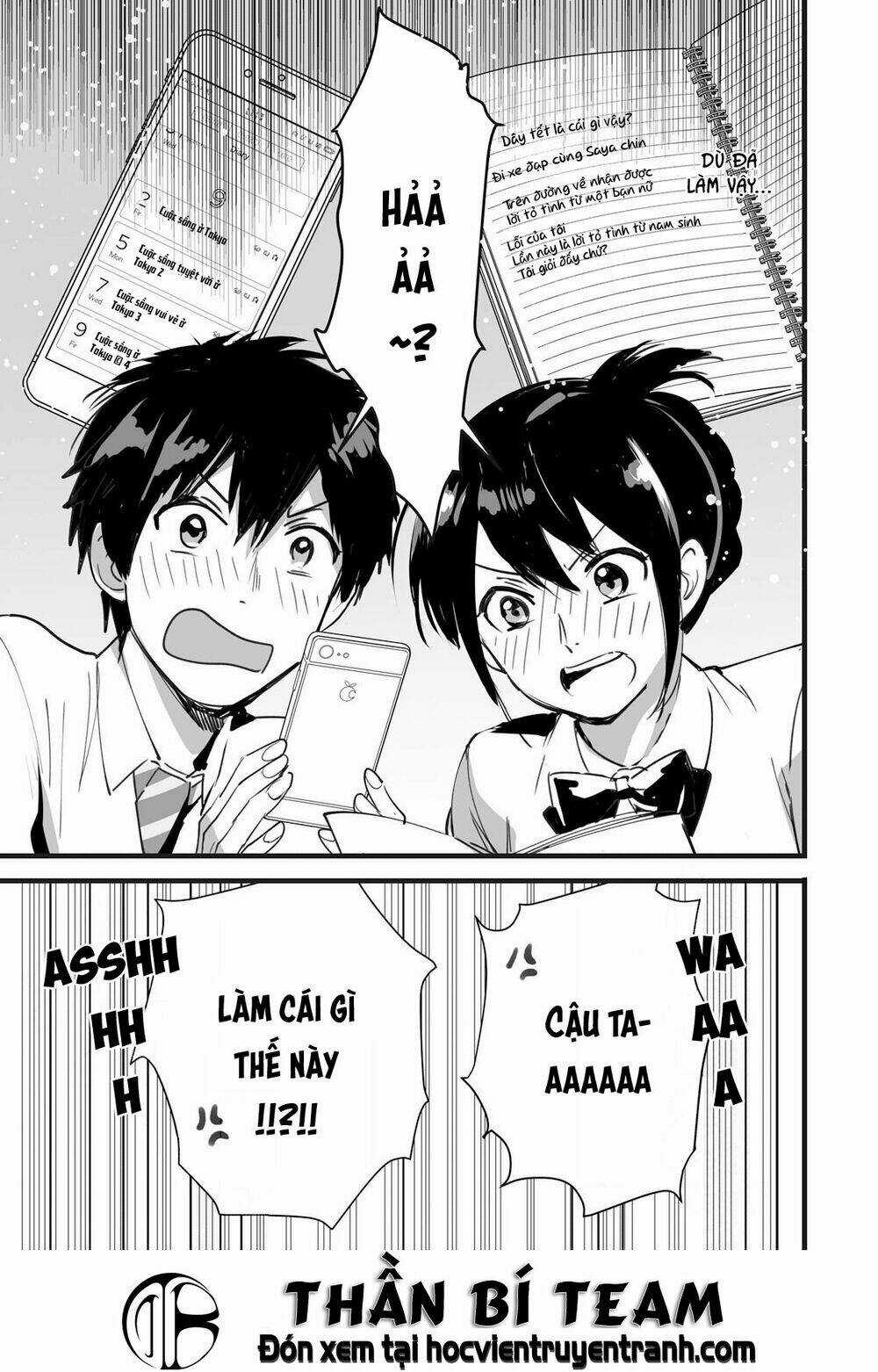 Tên Cậu Là Gì? Chapter 3 trang 12