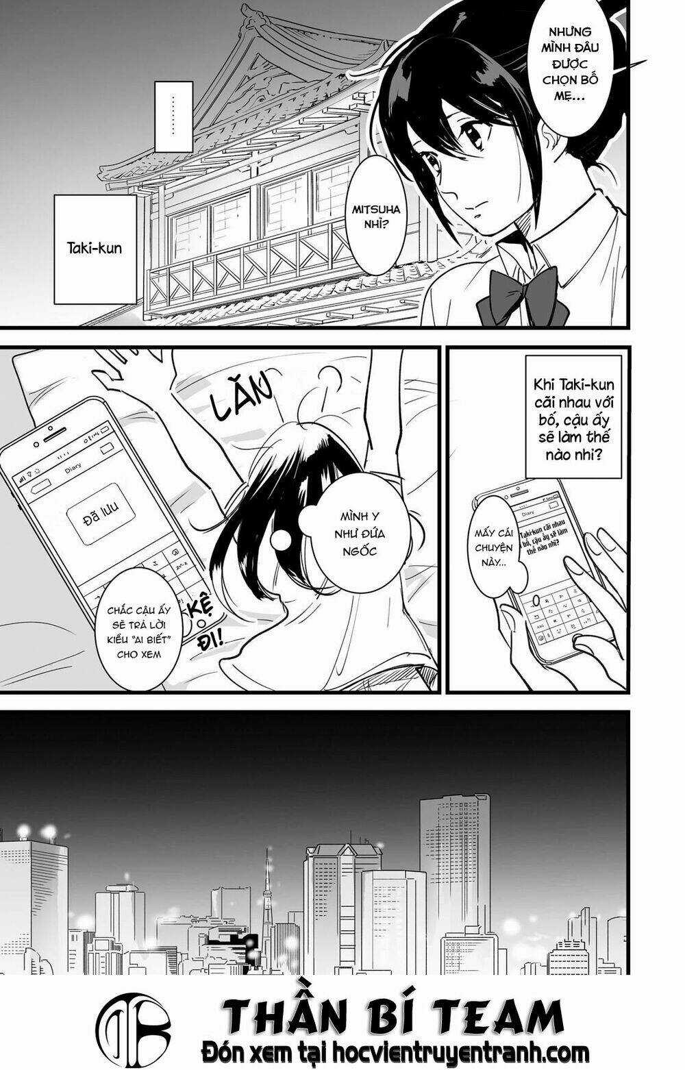 Tên Cậu Là Gì? Chapter 3 trang 16