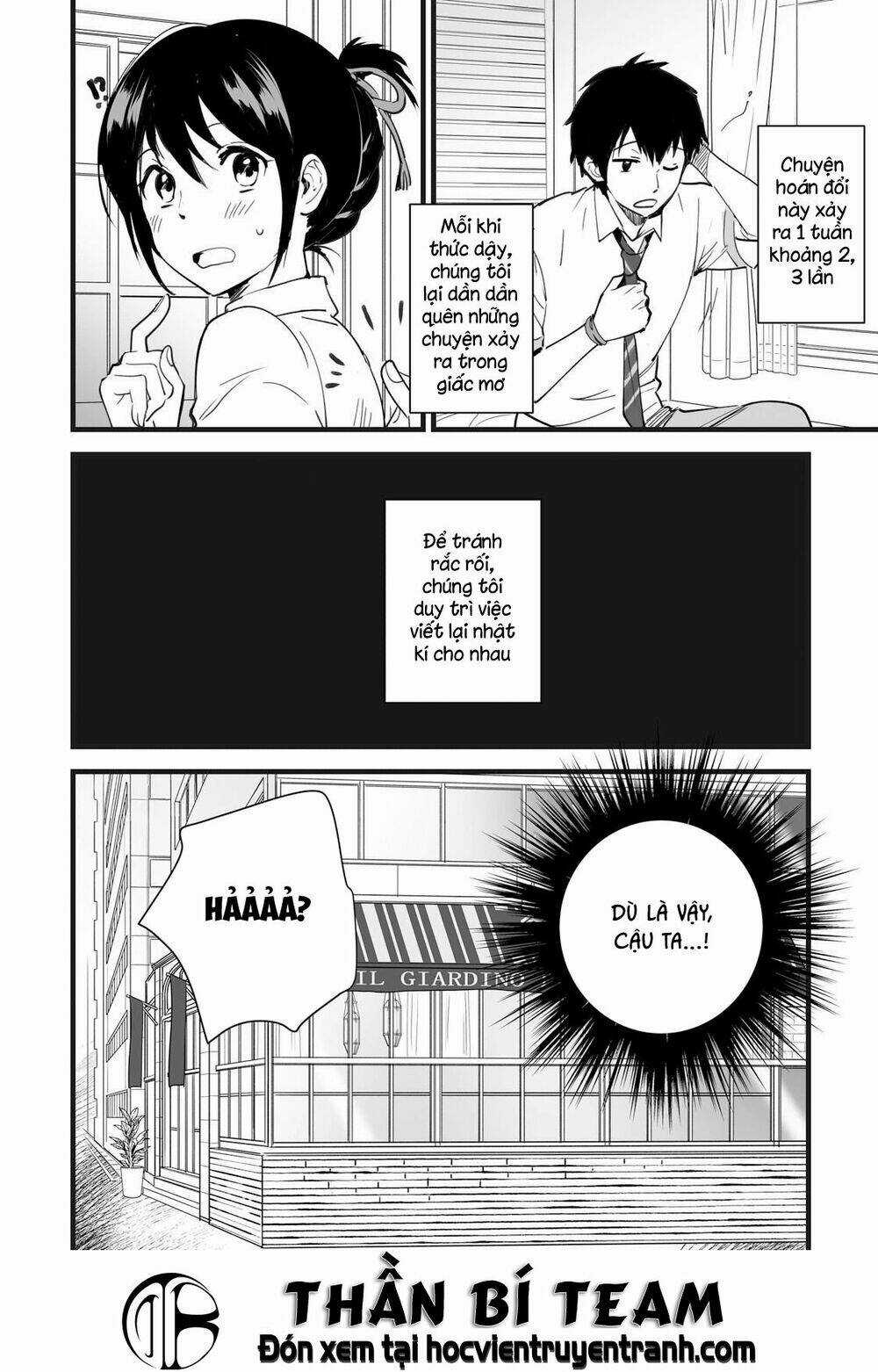 Tên Cậu Là Gì? Chapter 3 trang 9