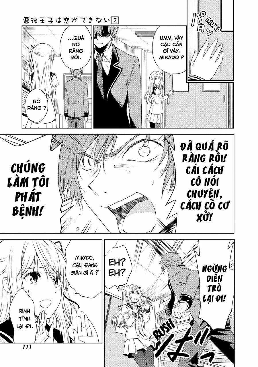 Tên Hoàng Tử Phản Diện Không Thể Yêu Được Ai Chapter 10 trang 14