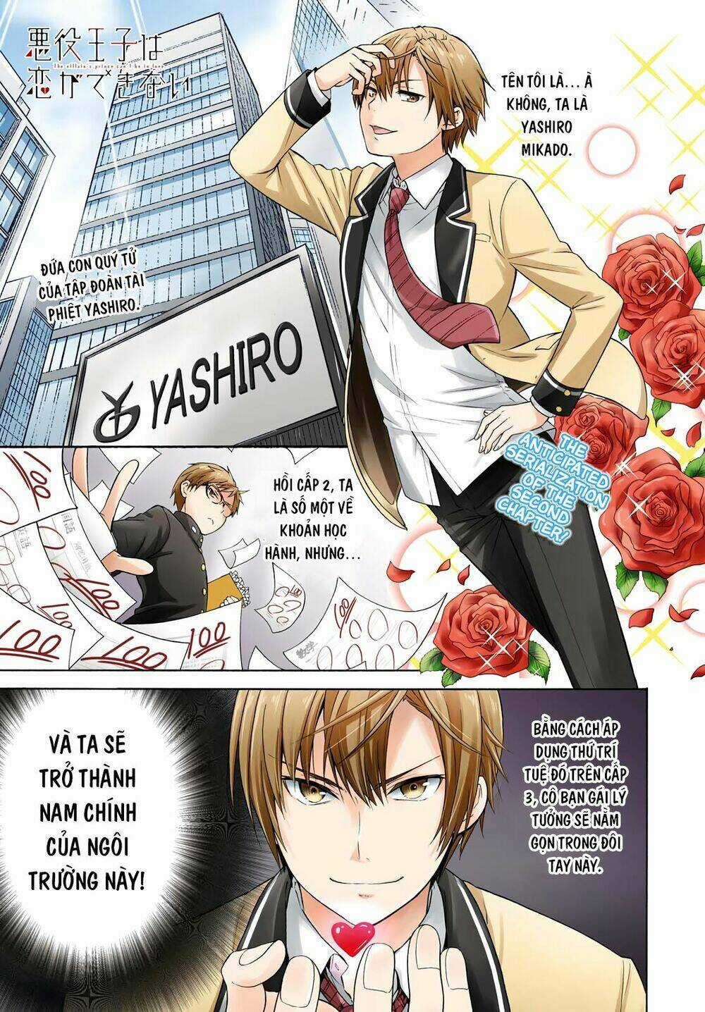 Tên Hoàng Tử Phản Diện Không Thể Yêu Được Ai Chapter 2 trang 2