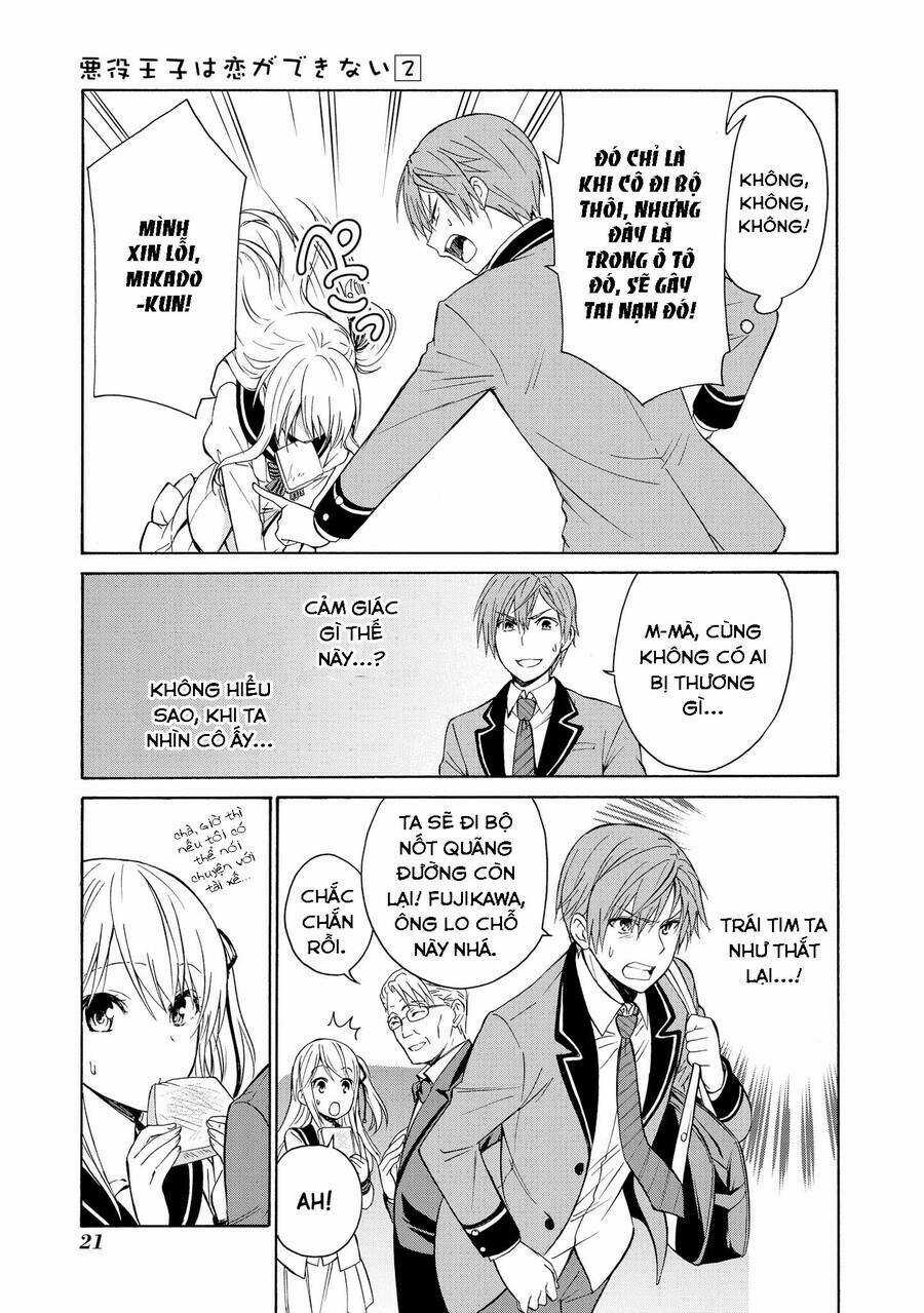 Tên Hoàng Tử Phản Diện Không Thể Yêu Được Ai Chapter 6 trang 18