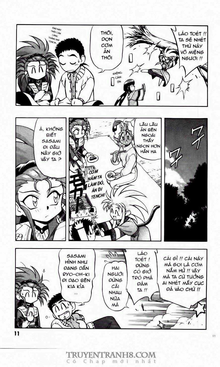 Tenchi Vô Dụng Chapter 15 trang 10