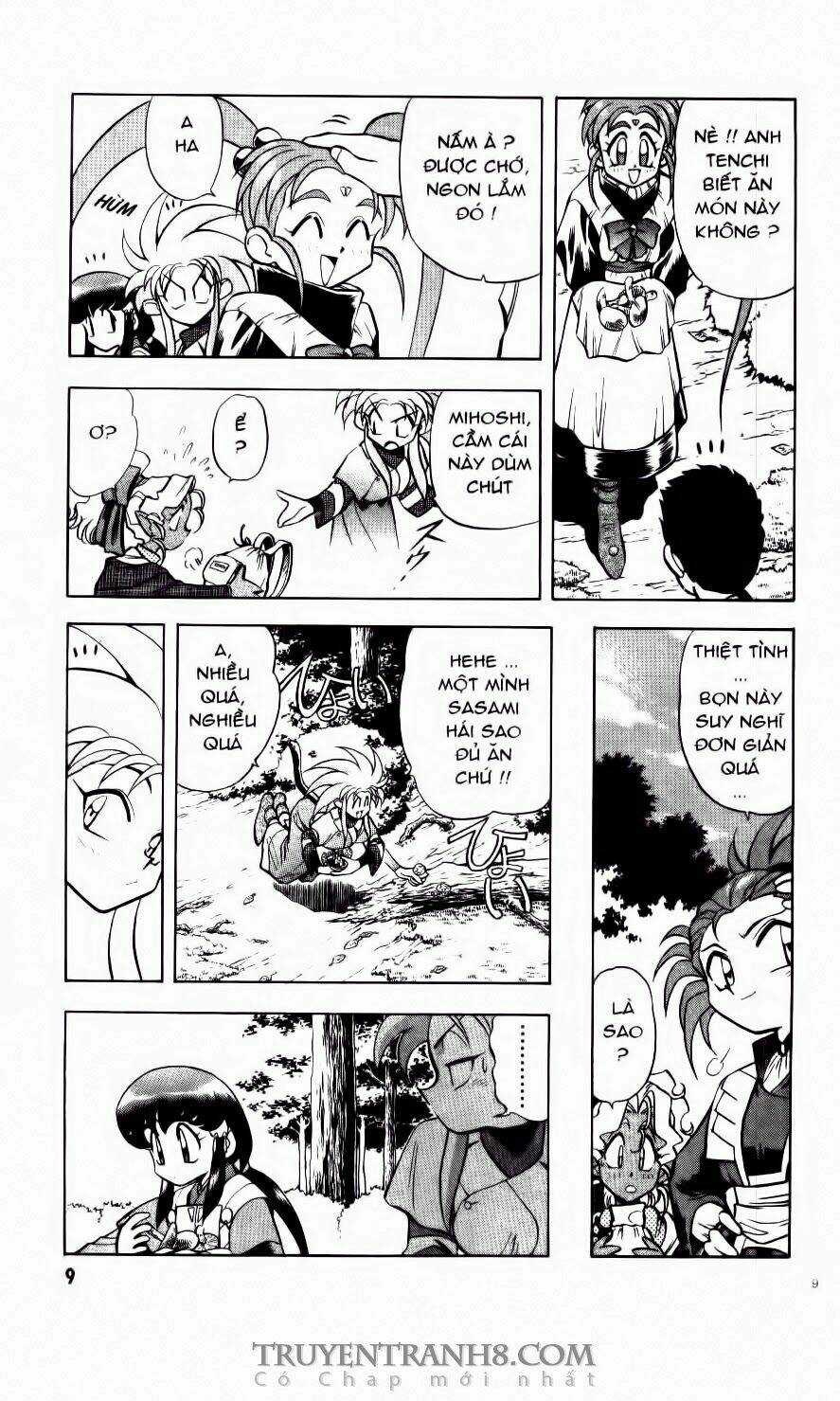 Tenchi Vô Dụng Chapter 15 trang 9