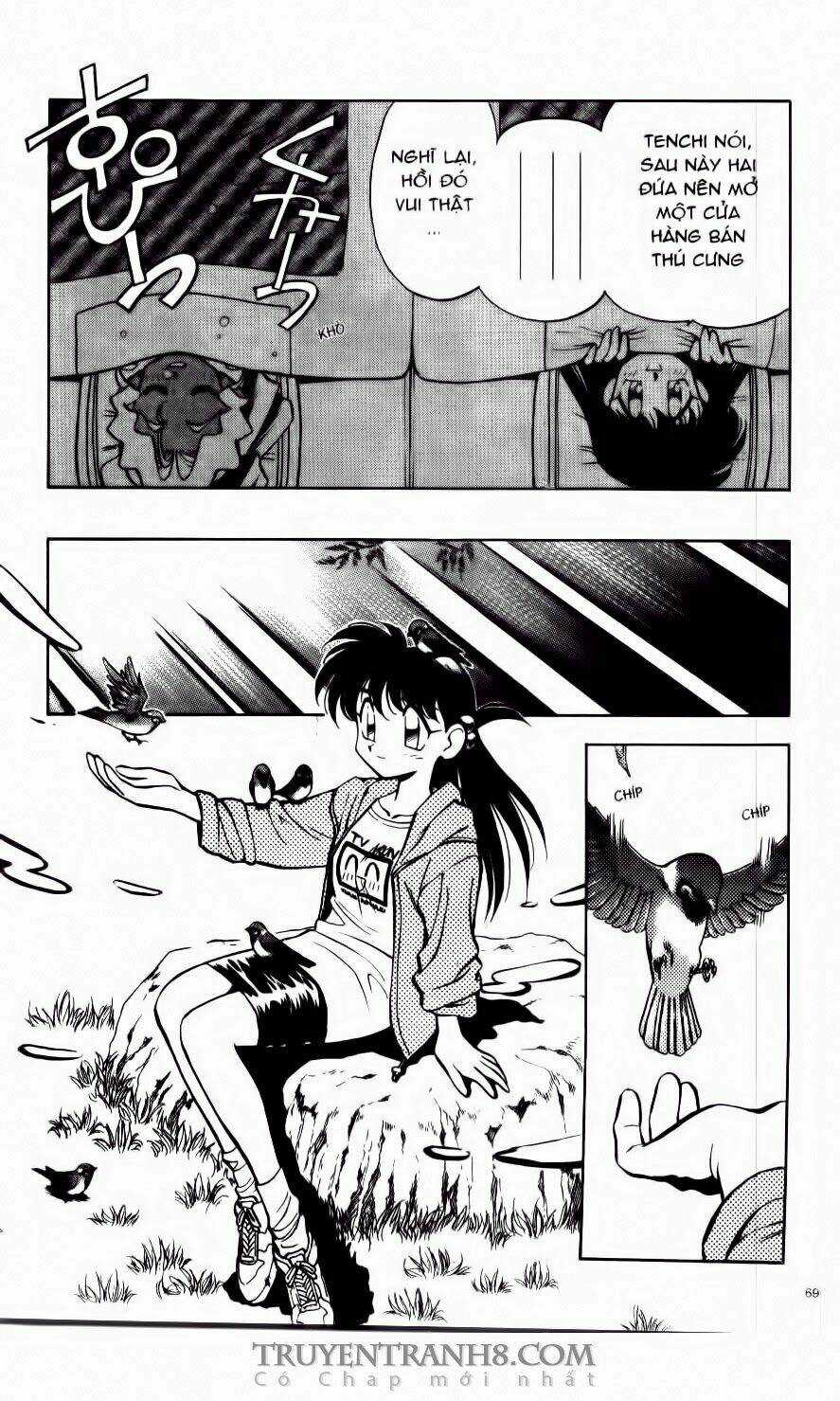 Tenchi Vô Dụng Chapter 17 trang 12