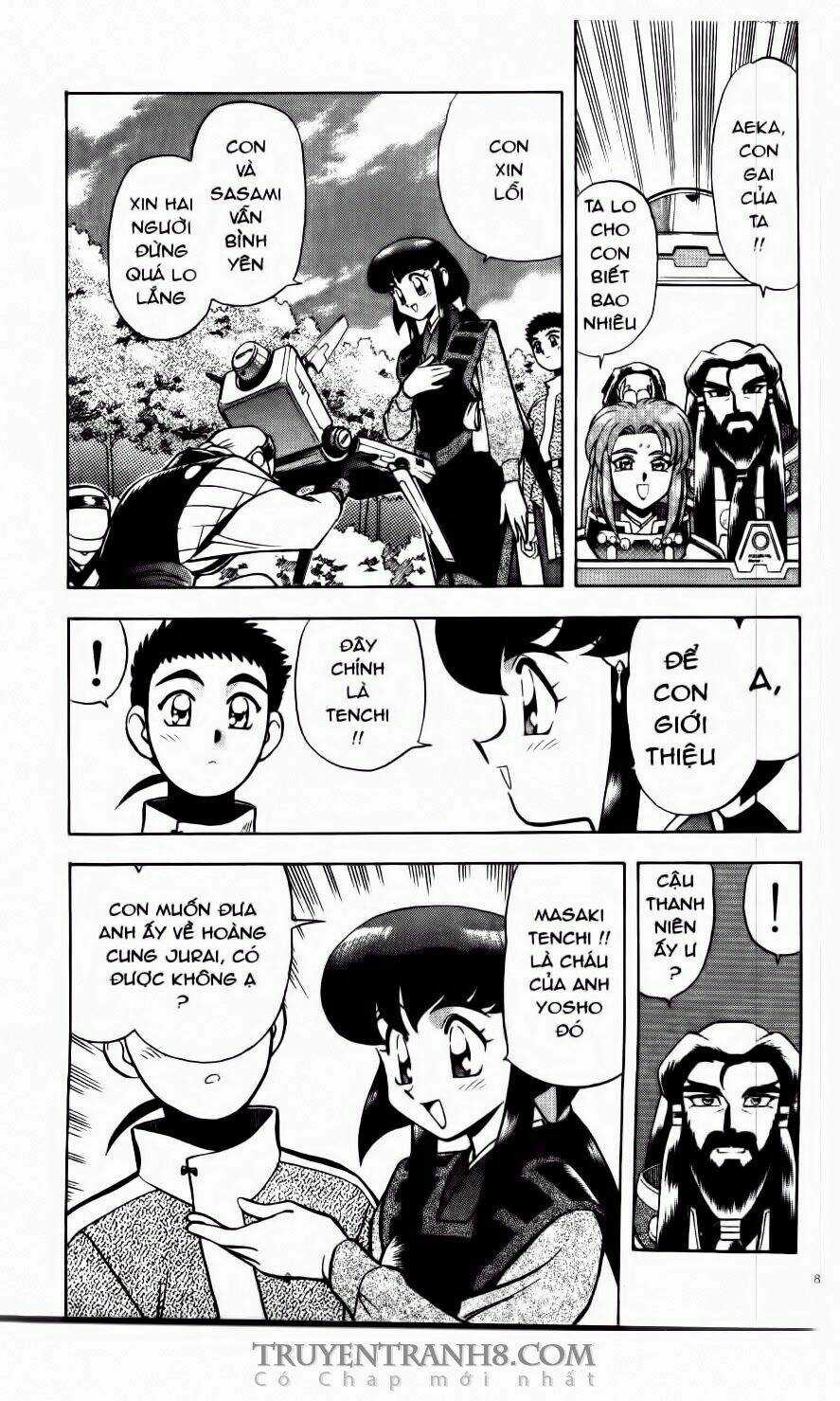 Tenchi Vô Dụng Chapter 17 trang 28
