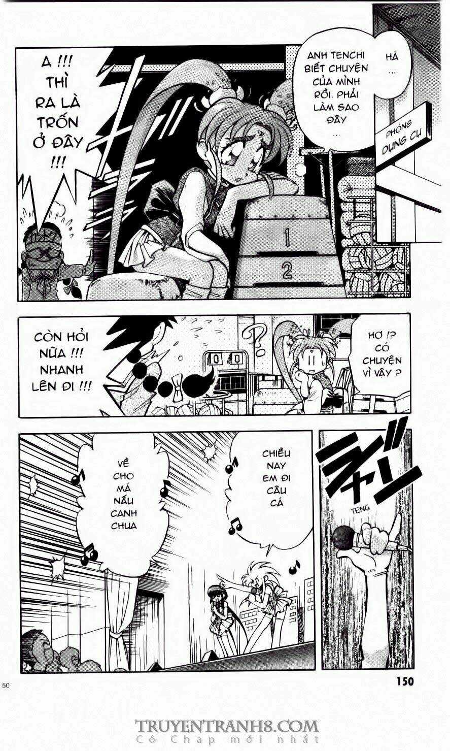 Tenchi Vô Dụng Chapter 20 trang 3