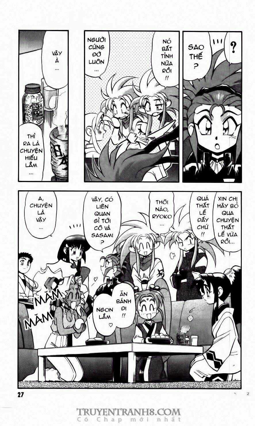 Tenchi Vô Dụng Chapter 21 trang 22