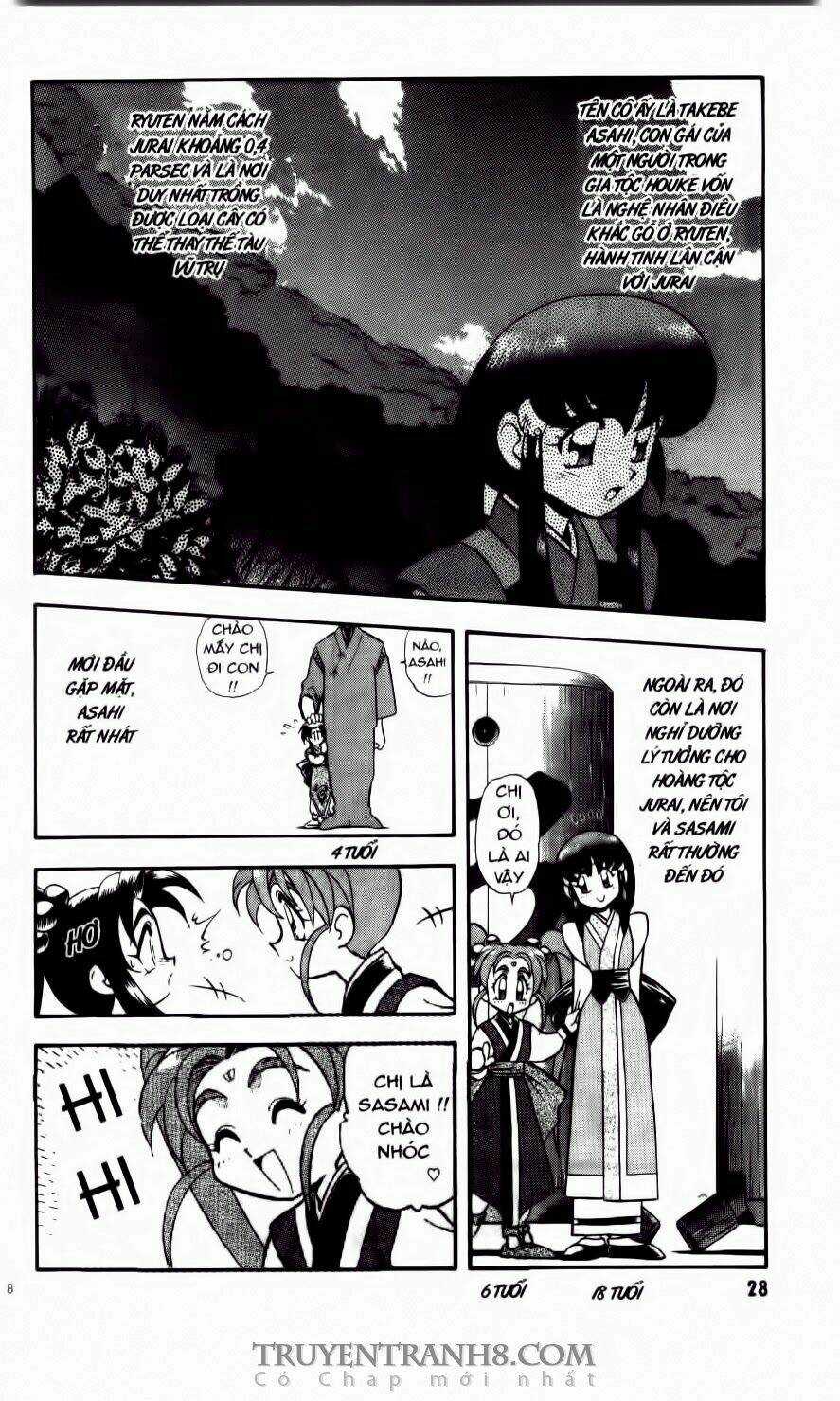 Tenchi Vô Dụng Chapter 21 trang 23