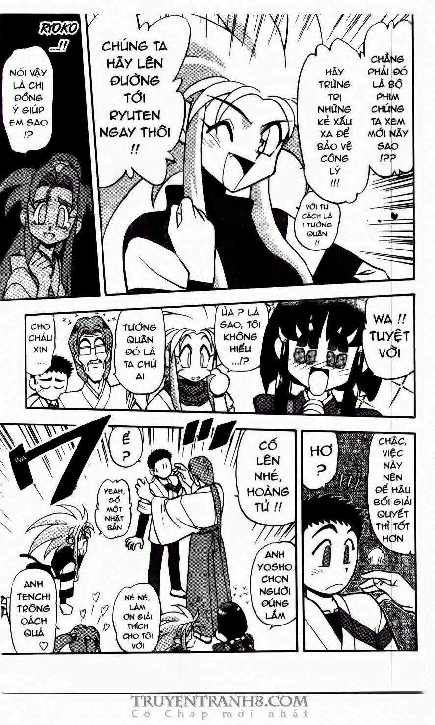 Tenchi Vô Dụng Chapter 21 trang 28