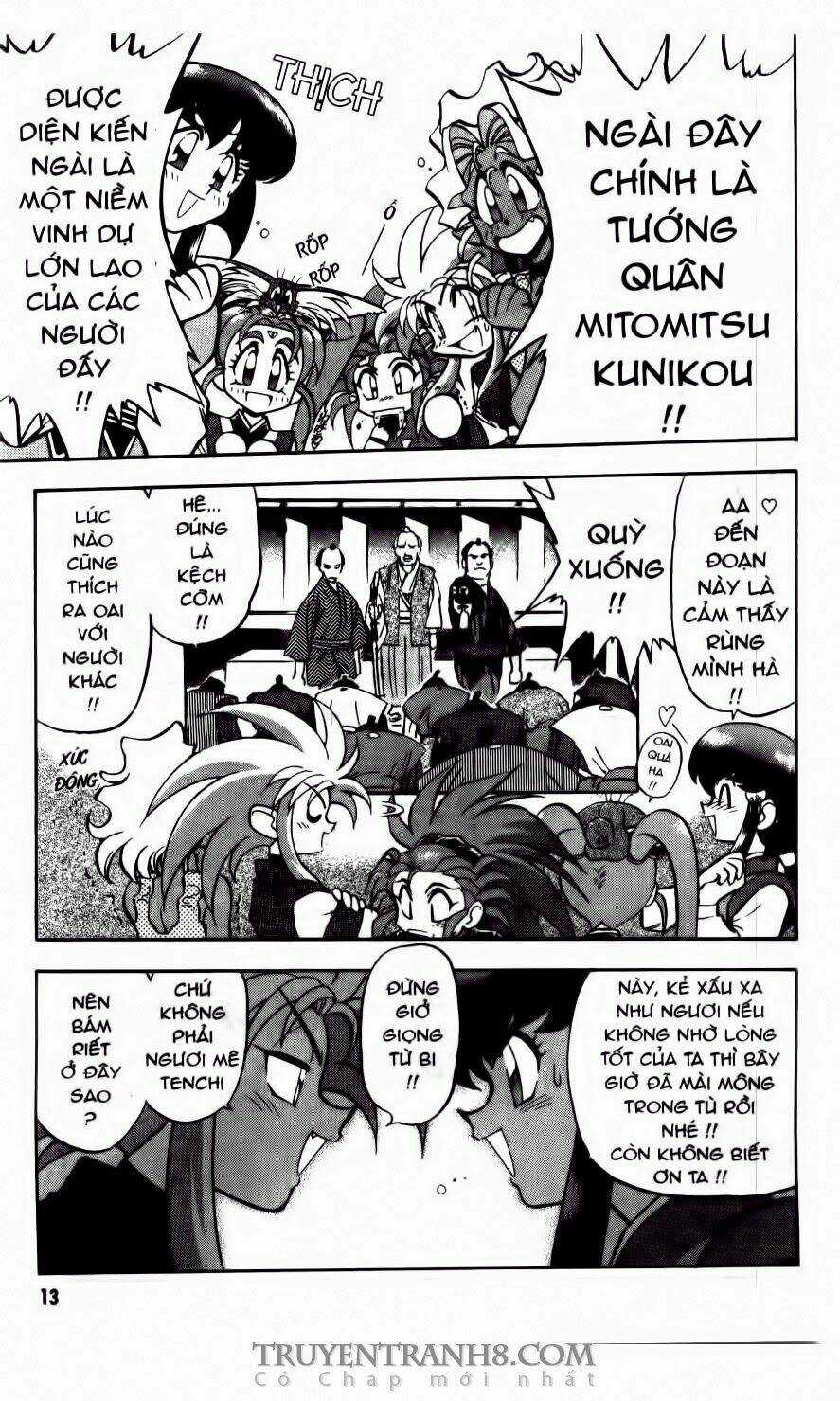 Tenchi Vô Dụng Chapter 21 trang 8