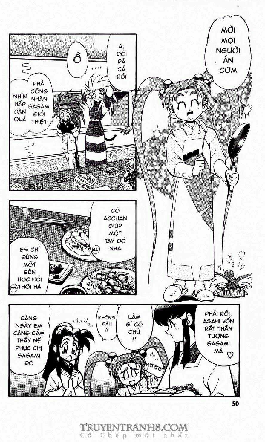 Tenchi Vô Dụng Chapter 22 trang 16