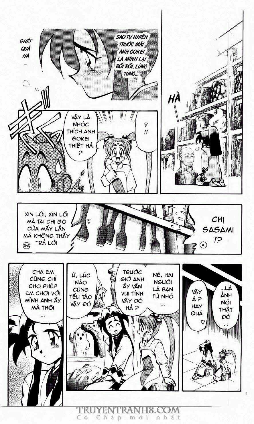 Tenchi Vô Dụng Chapter 27 trang 15